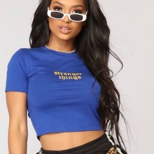 Stranger things & Baby girl Crop top, Fashionova